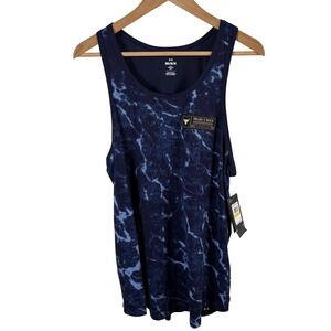 NWT Under Armour Project Rock Muscle Tank Men's M Blue Iso-Chill Sleeveless Gym